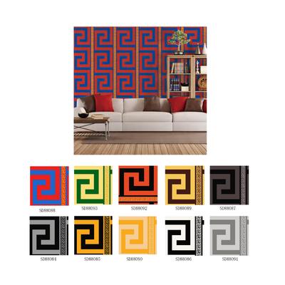 labyrinth design living room background wallpaper