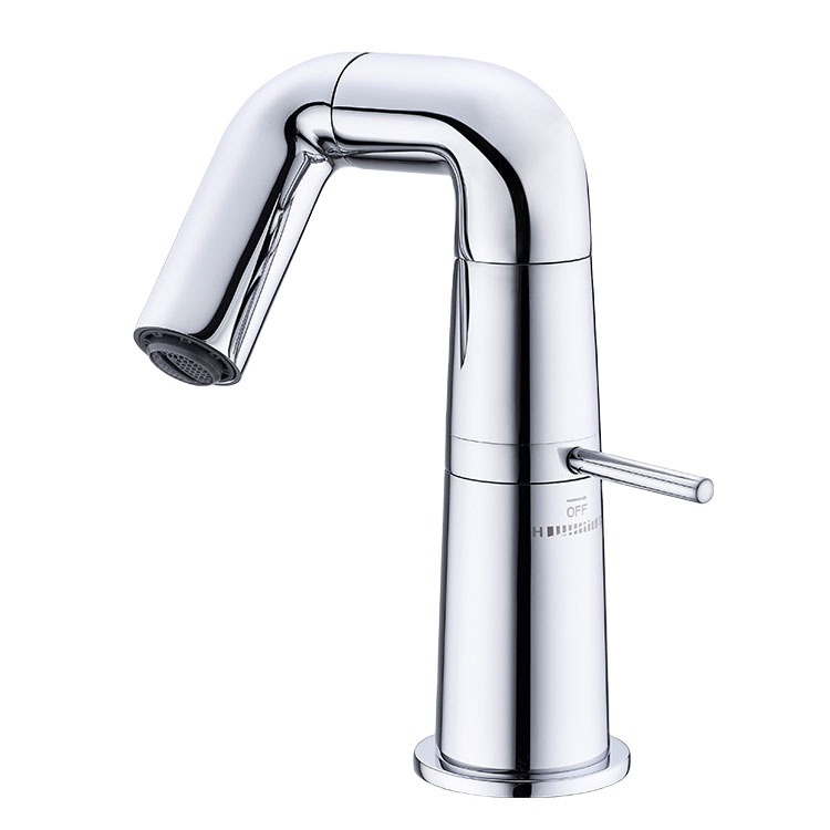 CBM al por mayor Wholesale Chrome Bathroom Faucet Agua Faucet Faucet Latch Taps Tap Mazo Montado Elefante Diseño