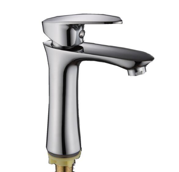 Mordern sanitary ware Single Handle Sink Tap Deck Mounted Zinc Cold Water Tap Basin Faucet Zinc alloy single cold design CBM-CL026