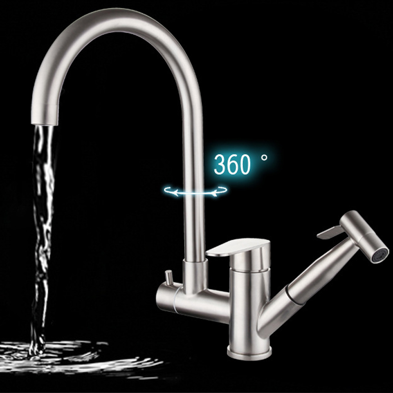 CBM kitchen faucet with sprayer producer for mansion-1