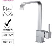 CBM Water Kitchen Sink Faucet Waterfall design Best Single Hole Kitchen Faucets  CUPC Watermark CE certification CBM-82H08G