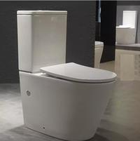 watermark ceramic one-piece toilet bathroom use simple design