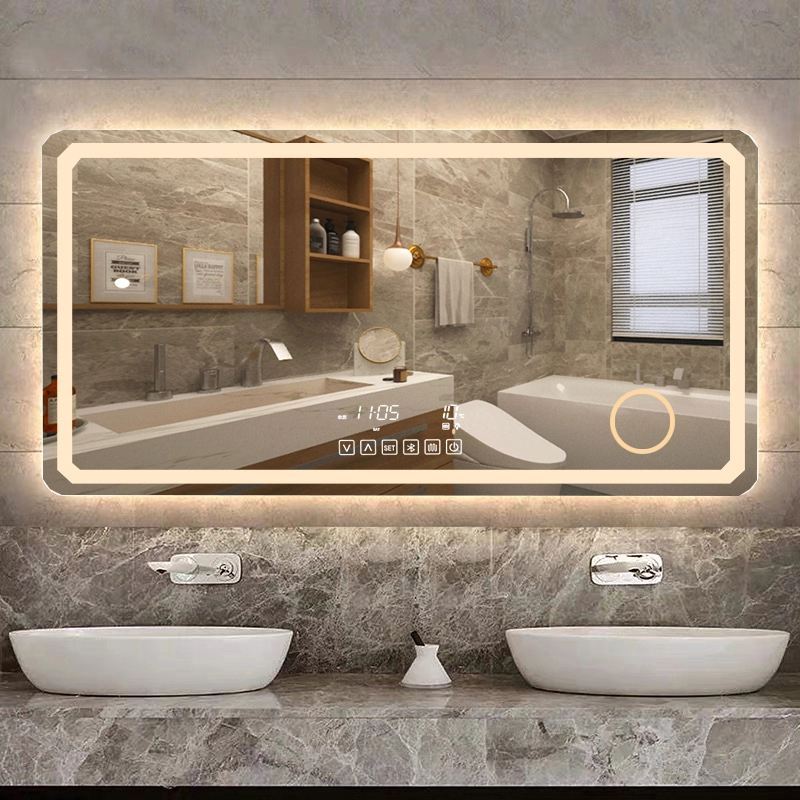 Diseño moderno de alta calidad IP44 Montado en pared LED espejo de baño