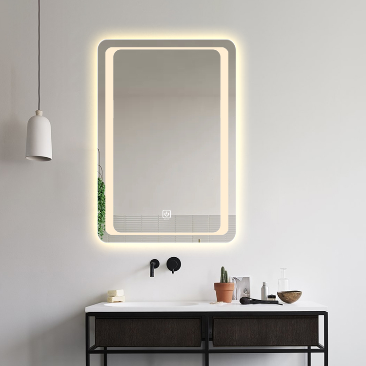 sepcial framed bathroom mirrors certifications for new house-2