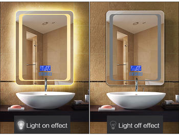 New Design Digital LED Mirror Bluetooth Speaker Mirror