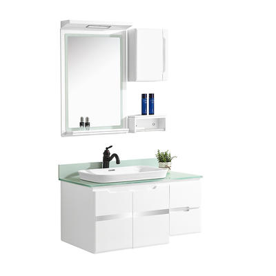 CBM saleable bathroom washbasin pvc cabinet