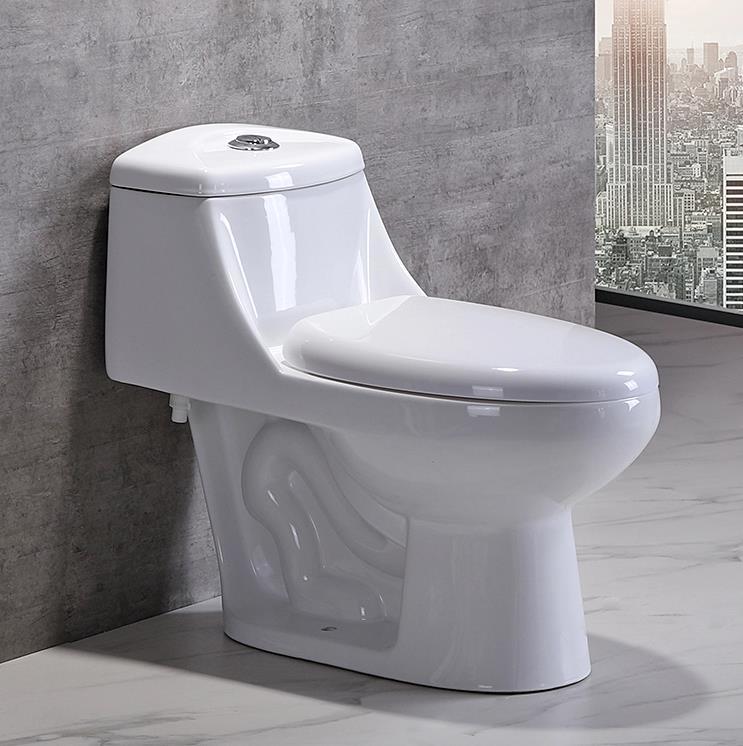 One piece ceramic inodoro toilet