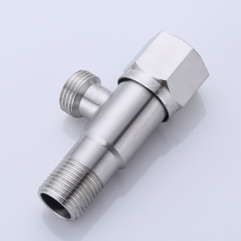 CBM Wholesale sanitary fitting 304 stainless steel angle valve bathroom accessories Quality-assured traditional design kitchen  brass angle valve