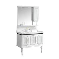 CBM new design bath furniture vanity bathroom cabinet with mirror 