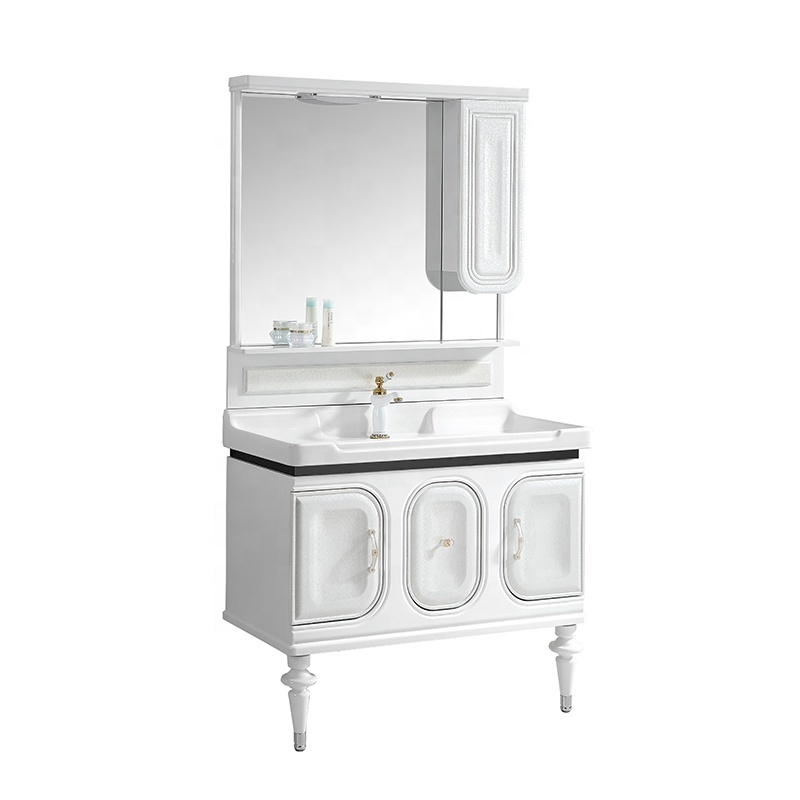 CBM new design bath furniture vanity bathroom cabinet with mirror 