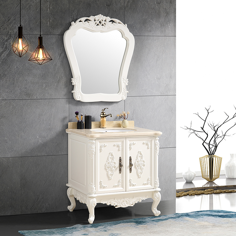 CBM al por mayor al por mayor moderno europeo estilo de baño baño gabinete de vanidad lavabo y gabinete combo