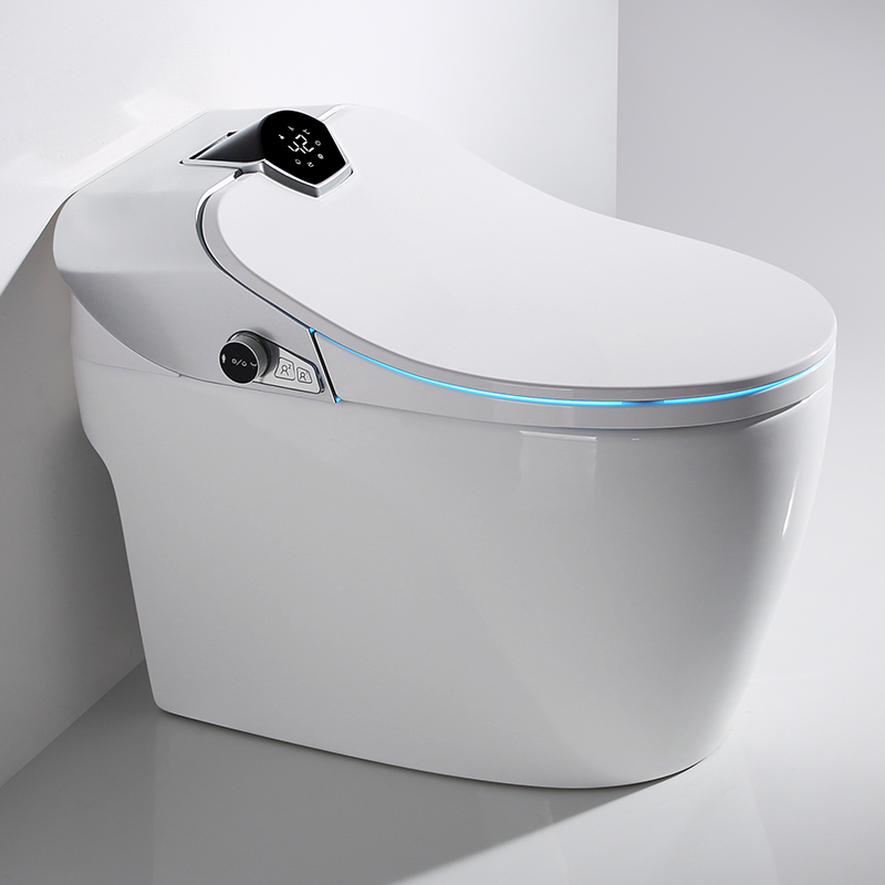 CBM-I110 Fabricante Sin límite de presión de agua Límite de bidé Función Inteligente inodoro inteligente WC con el tanque de agua hundida Pantalla LED