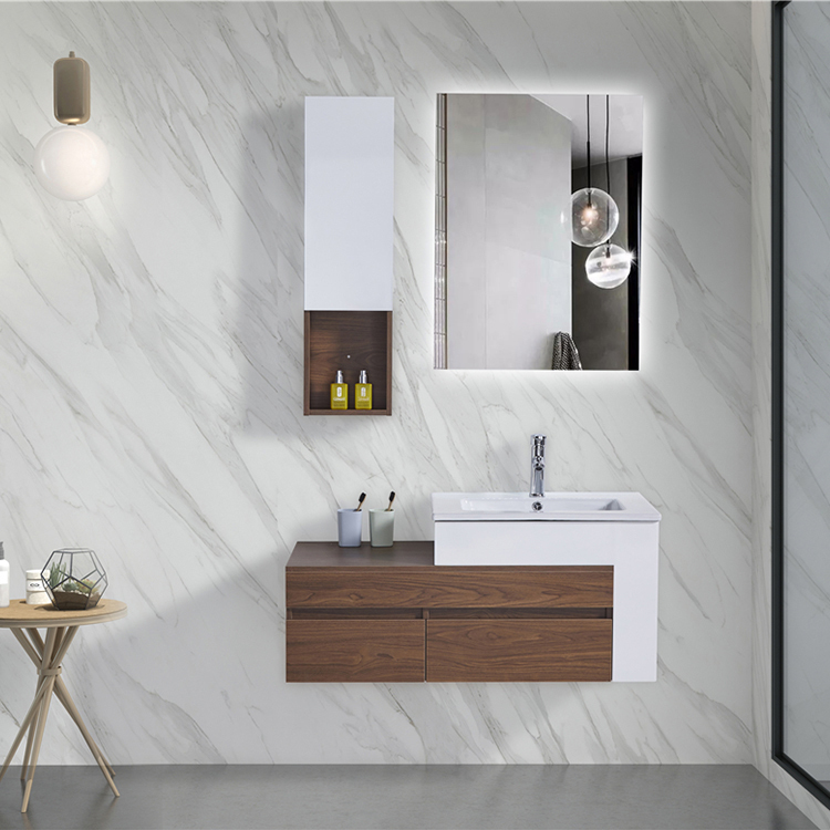 CBM good Quality Manufacturer Modern Plywood Vanities Bathroom Cabinets WIth Wash Basin