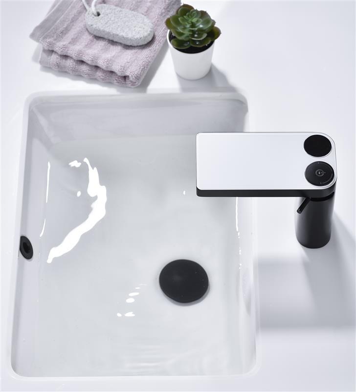 CBM Brass bathroom series sanitary ware series European luxury design basin faucet bathroom faucet with temperature